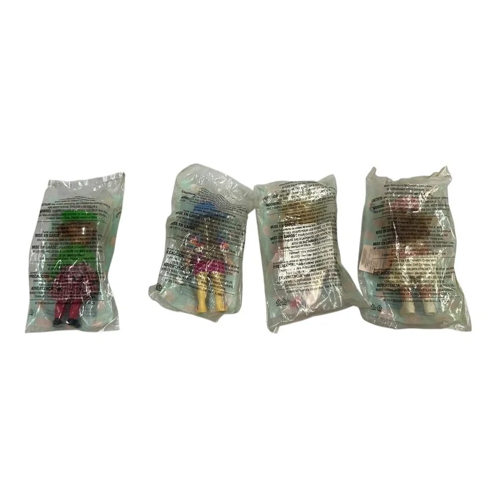 2003 McDonald's Madame Alexander Happy Meal Dolls Lot of 4 Sealed #2 #3 #7 #10